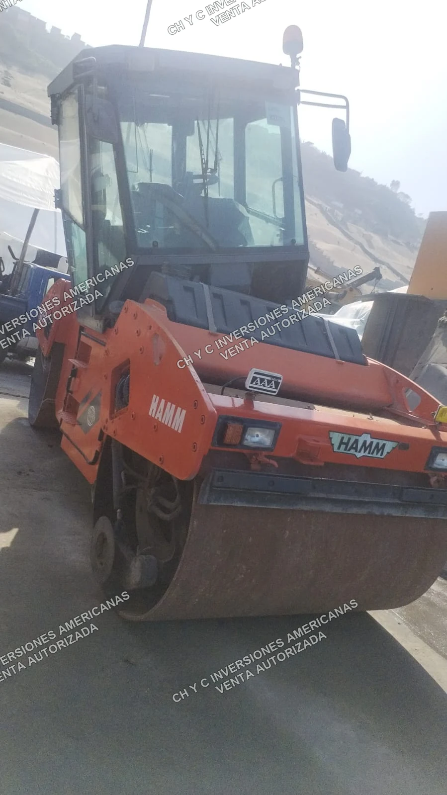 Rodillo tándem Hamm HD 110