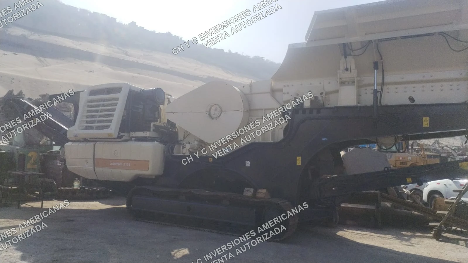 Chancadora primaria Metso Lokotrack LT106