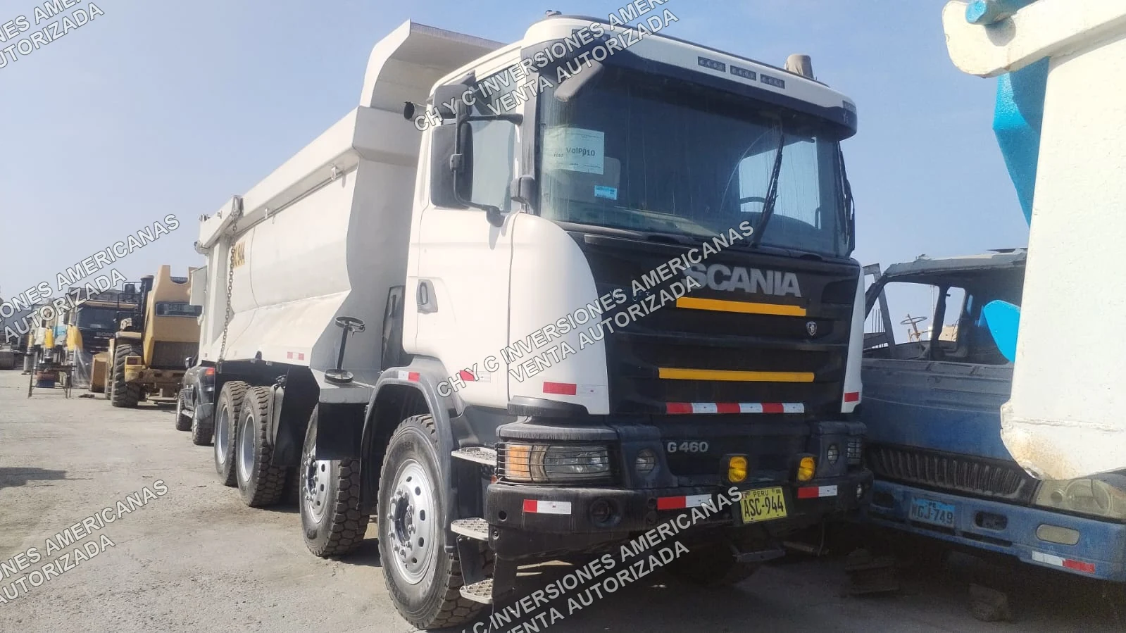 Camión volquete Scania G460 B8x4