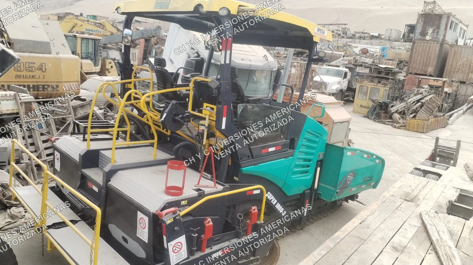 Pavimentadora Vögele SUPER 1800-3